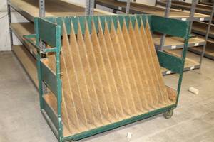 lot 791 image: Rolling Material Cart