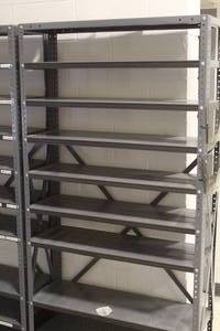 lot 799 image: Metal Shelving Unit