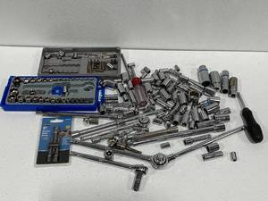 lot 35 image: Assorted Sockets and Ratchets