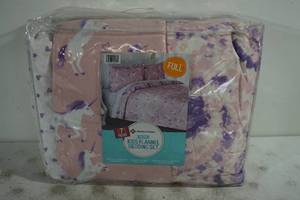 NEW Members Mark Kids Flannel Bedding Set - Full - Unicorn