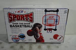 NEW NSG Sports Over the Door Basketball Hoop