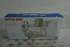 NEW Better Chef 22 Dish Drying Rack