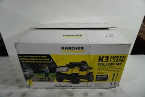 NEW Karcher K3 Follow Me 1800 PSI Electric Pressure Washer