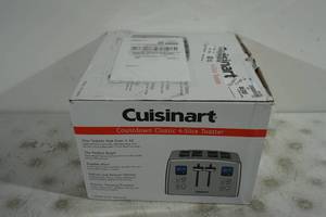 NEW Cuisinart Countdown Classic 4 Slice Toaster