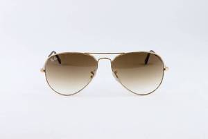 NEW Ray Ban Gold Aviator Sunglasses