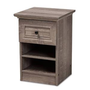 NEW Baxton Studio Dara 1 Drawer Side Table