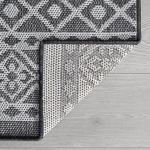 NEW Tayse Vista Darena Outdoor Area Rug - 5 x 7
