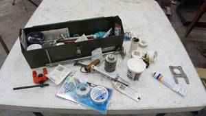 lot 111 image: Toolbox Full Of Miscellaneous Items