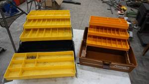 lot 124 image: Two Fishing Tackle Boxes