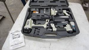 lot 137 image: Sure Bonder Finish Nailer, Brad & Pin,  In Case (Kit Contains All Three)--APPEARS TO BE BRAND NEW