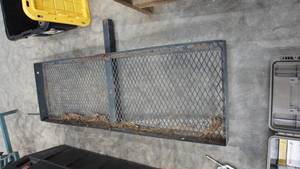 lot 143 image: Luggage Carrier--5 Feet Long x  20 Wide--(Attachs To Trailer Hitch)