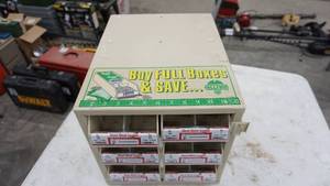 lot 173 image: 16 Deep  x  12 34  x  12 34 Storage Bin For Screws, Etc.