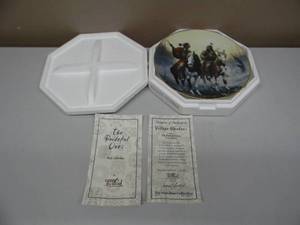 lot 38 image: THE HAMILTON COLLECTION The Prideful Ones Limited Edition - Village Markers - NICE PIECE - SEE PICTURES