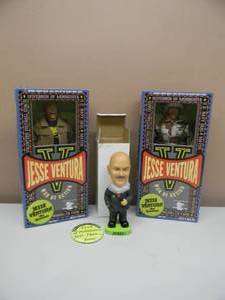 lot 60 image: Jesse THE BODY Ventura Action Figures, Bobblehaed & Button - VERY COOL PIECES - SEE PICTURES
