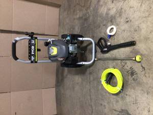 Ryobi 2900 PSI 2.5 GPM Cold Water Gas Pressure Washer open box review pictures