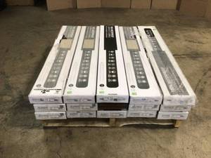 Pallet with 15 cases of A&A Trinity Natural Waterproof Laminate Flooring 10 mm T x 7.7 in. W x 47.87 in. L (17.95 sq. ft.case)