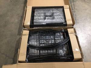 Lot of Outsunny  Metal Arch Arbor with Double Doors see pictures