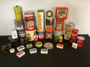 Vintage-Modern Tin Lot