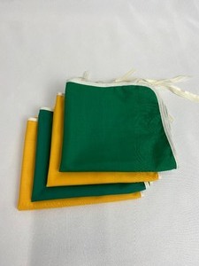 lot 33 image: Set of FOUR Cooler  Sheet Blankets for Model Horses
