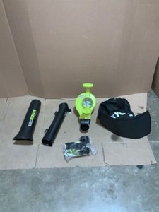 lot 23 image: RYOBI 40V Vac Attack Cordless Battery Leaf VacuumMulcher (Tool Only). See Pictures