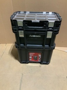 lot 27 image: Husky 22 in. Connect Rolling System Tool Box. See Pictures