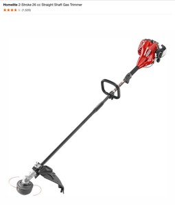 lot 32 image: (2) Homelite 2-Stroke 26 cc Trimmers (Motor Half). See Pictures