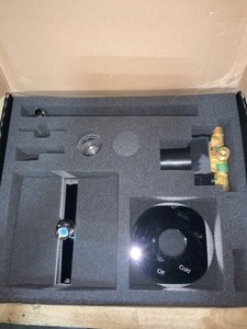 lot 46 image: JACUZZI Salon Single-Handle 1-Spray Round Shower Faucet in Polished Chrome (valve included). See Pictures
