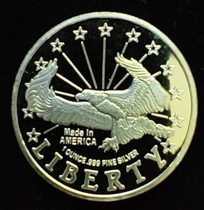 Liberty 1 Oz. Silver Round