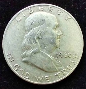 1960-D Franklin Half Dollar