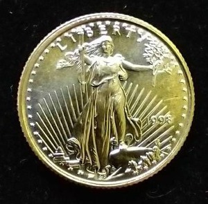 1998 110th Oz. Gold Eagle