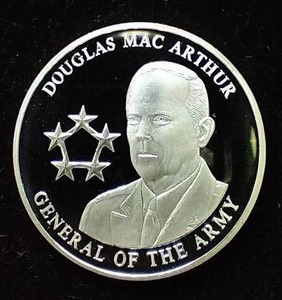 Douglas MacArthur Silver Coin