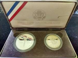 1989 Congressional DollarHalf Dollar Set