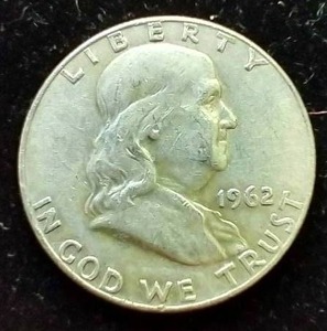 1962-D Franklin Half Dollar