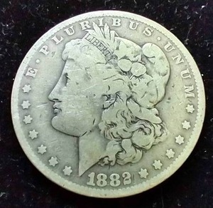 1882 OS Morgan Dollar