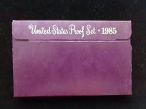 1985 U.S. Mint Proof Set