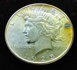 1925 Peace Dollar