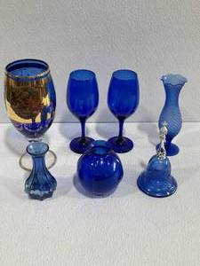 Colbalt Blue Glassware