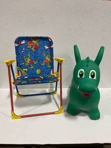 Childs Chair and Bounce Buddy