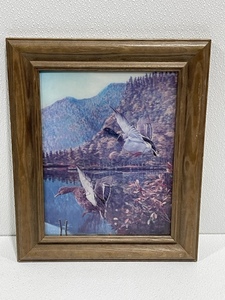 Vintage 3-D Lenticular Picture Ducks