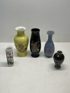 Variety of Vintage Vases