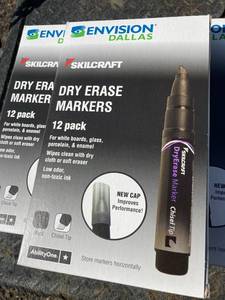 Black Dry Erase Markers