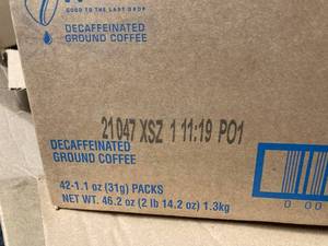 Maxwell House Decaf Packets
