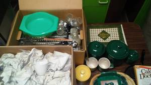 lot 336 image: Coffee cups (92) and Misc. Bakeware and storage