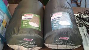 lot 342 image: Coleman Sleeping Bags (2)