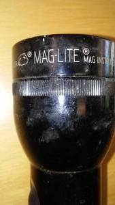 lot 377 image: 12 in. Mag Lite Flashlight