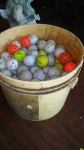 lot 400 image: Bucket of Golf Balls
