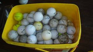 lot 401 image: Bucket of Golf Balls