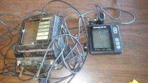lot 411 image: EAGLE Fish Finder and cords