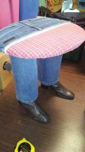 lot 463 image: Cowboy Farmer Stool