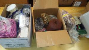 lot 466 image: Perm Rods, Hair Combs and more.